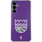 NBA Sacramento Kings Distressed Galaxy S24 Plus Clear Case